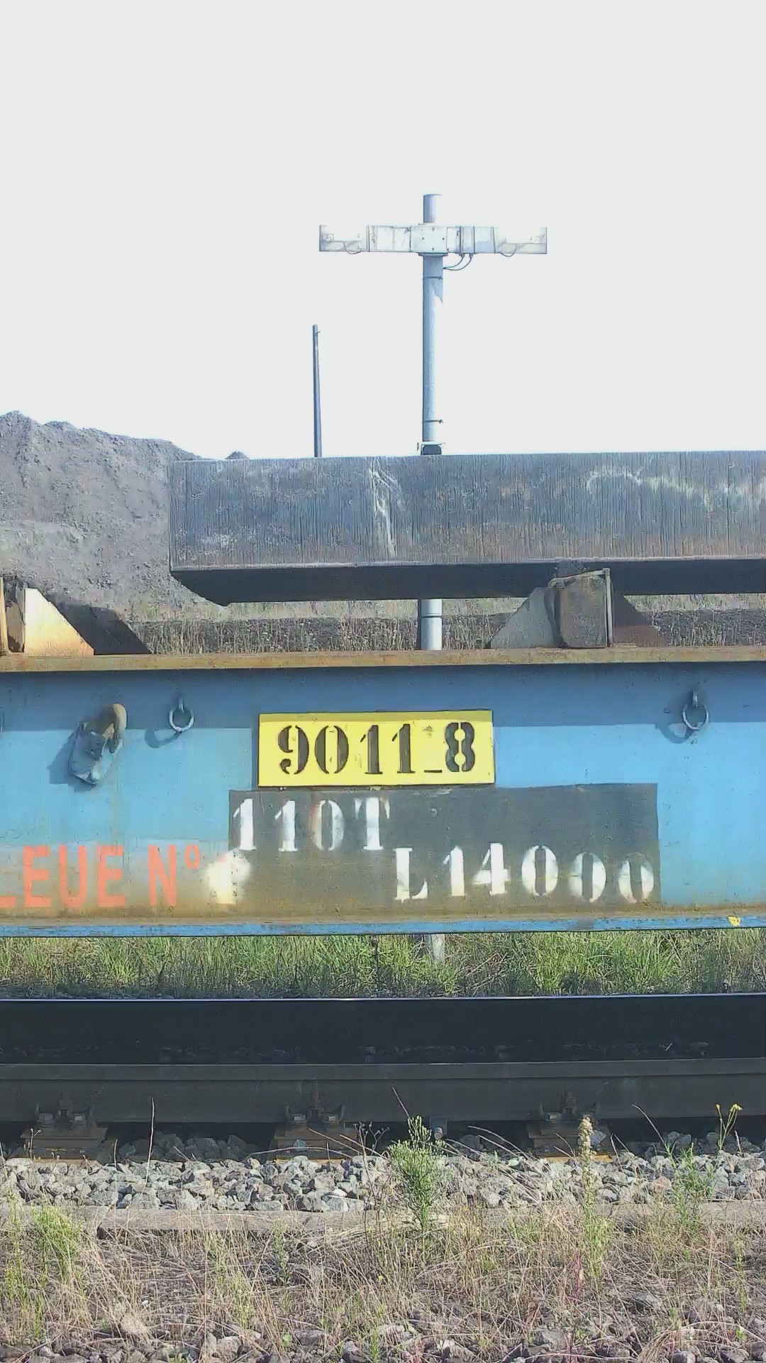 Erkennung der internen Nummern von Eisenbahn Waggons