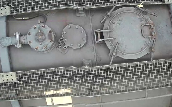 tank wagon, open dome recognition, automatic