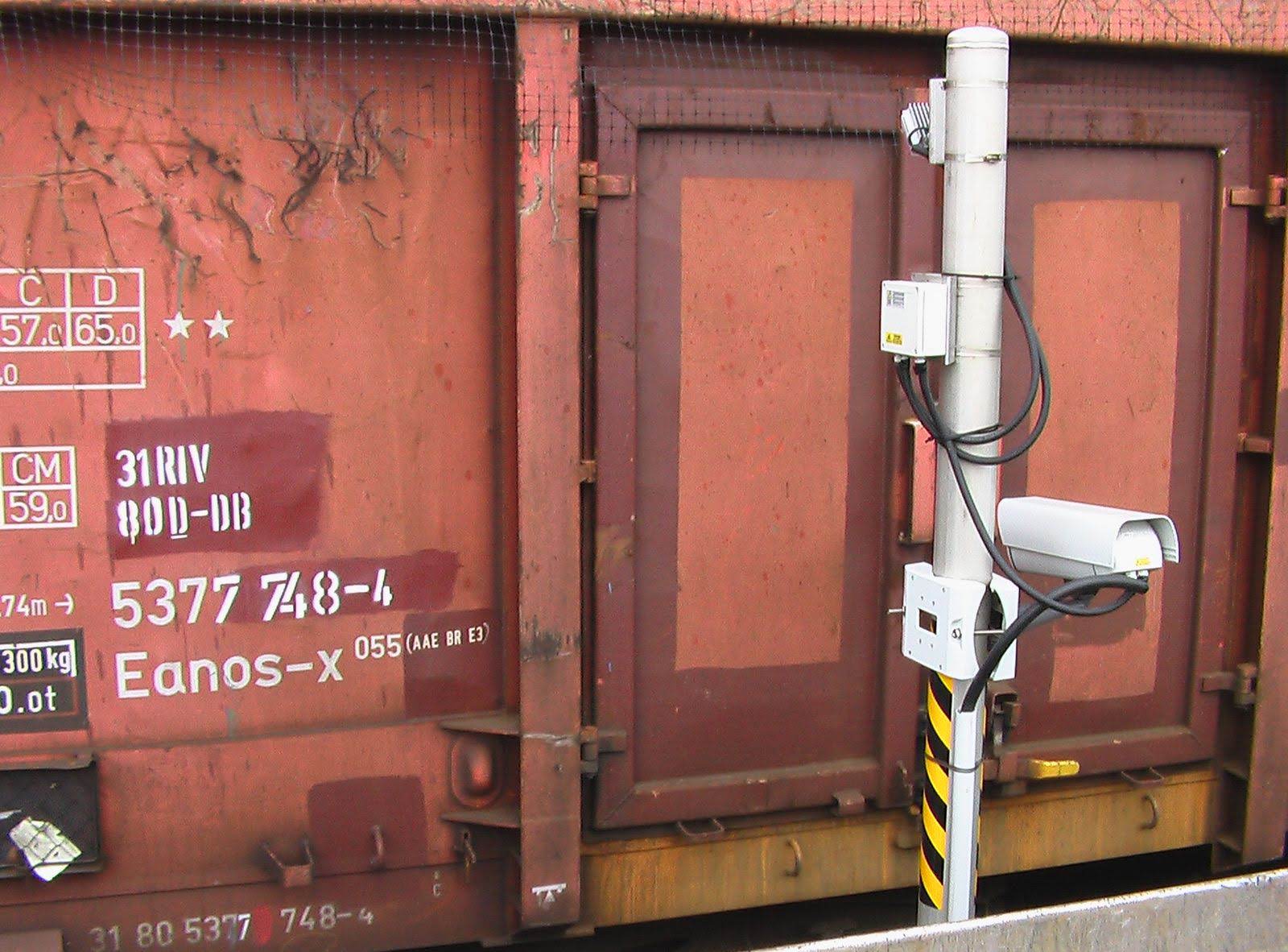 Reconnaissance du numéro UIC sur les wagons à ferraille