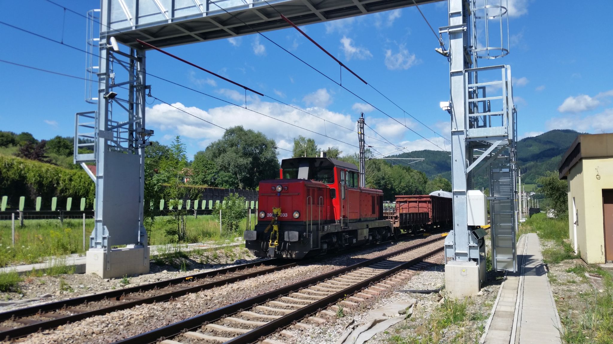Poste de contrôle pour les opérateurs ferroviaires